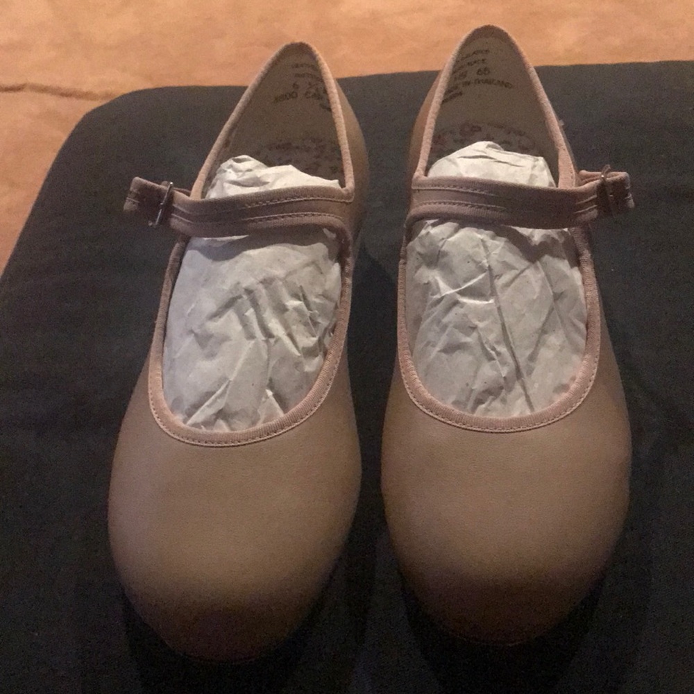 Capezio leather tap shoes